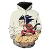 Dragon Ball Z Kid Goku Nimbus Hoodie 3D Print For Otaku