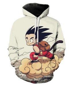 Dragon Ball Z Kid Goku Nimbus Hoodie 3D Print For Otaku
