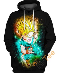 Dragon Ball Z Kid Trunks Hoodie 3D All Over Print Custom Design