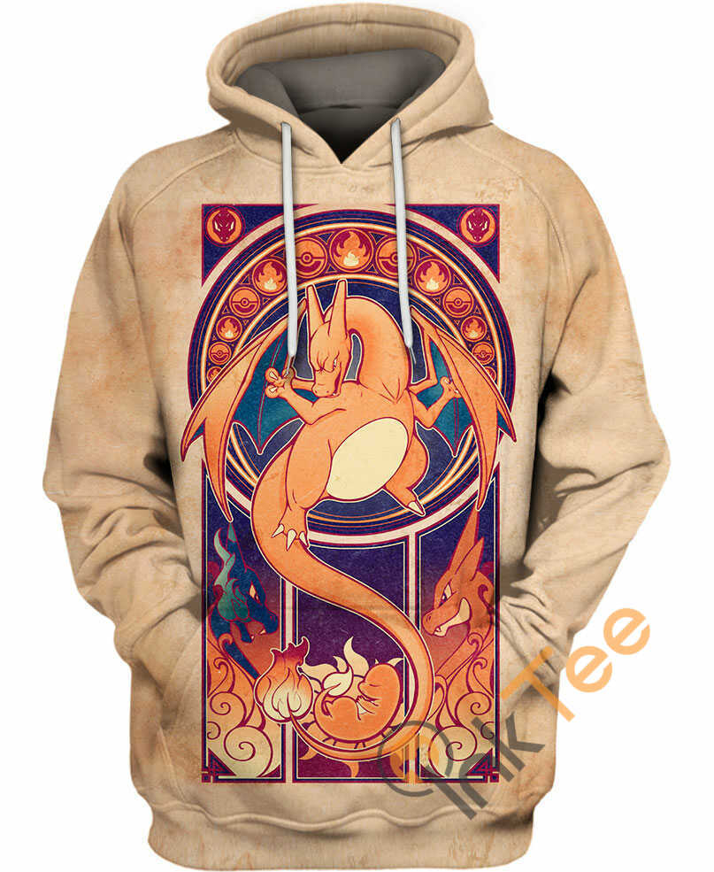 Dragon Custom All Over Print 3D Hoodie, 3D Hoodies For Men Graphic