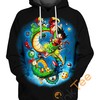 Dragon Freedom All Over Print Hoodie 3D