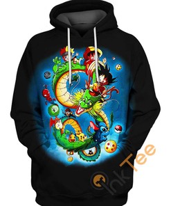 Dragon Freedom All Over Print Hoodie 3D