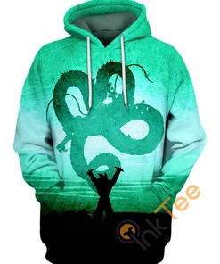 Dragon Shenron Wish All Over Print Hoodie 3D