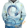 Dragonair Pokemon All Over Print Hoodie 3D