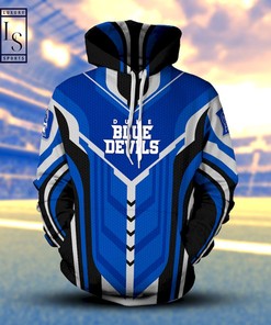 Duke Blue Devils Mens Basketball Ncaa All Over Print Hoodie