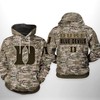 Duke Blue Devils Ncaa Camo Veteran 3D All Over Print Hoodie - Fan Apparel