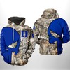 Duke Blue Devils Ncaa Camo Veteran Hunting 3D All Over Print Hoodie - Exclusive Ncaa Fan Apparel