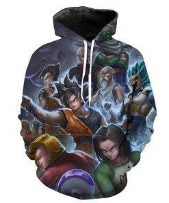 Dynamic Dragon Ball All Characters Epic Dbz All Over Print 3D Hoodie