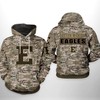 Eastern Michigan Eagles Ncaa Camo Veteran 3D All Over Print Hoodie - Unique Ncaa Fan Apparel