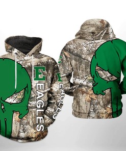 Eastern Michigan Eagles Ncaa Camo Veteran Hunting 3D All Over Print Hoodie - Exclusive Ncaa Fan Apparel