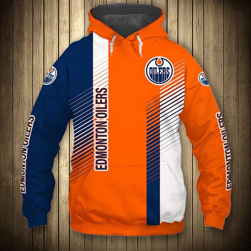 Edmonton Oilers Cute 3D Pullover Hoodie - All Over Print Hoodie For Women