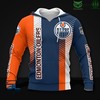 Edmonton Oilers Limited Edition 3D All Over Print Zip Up Hoodie - Custom All Over Print Hoodie