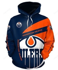 Edmonton Oilers Nhl 3D All Over Print Zip Hoodie - Fan Apparel