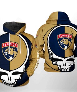 Edmonton Oilers Nhl Grateful Dead 3D All Over Print Zip Up Hoodie - 3D Print Hoodies