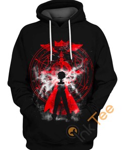 Edward Elric From Fullmetal Alchemist All Over Print Hoodie 3D