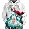 Edward Newgate Shiroige Naruto All Over Print Hoodie 3D
