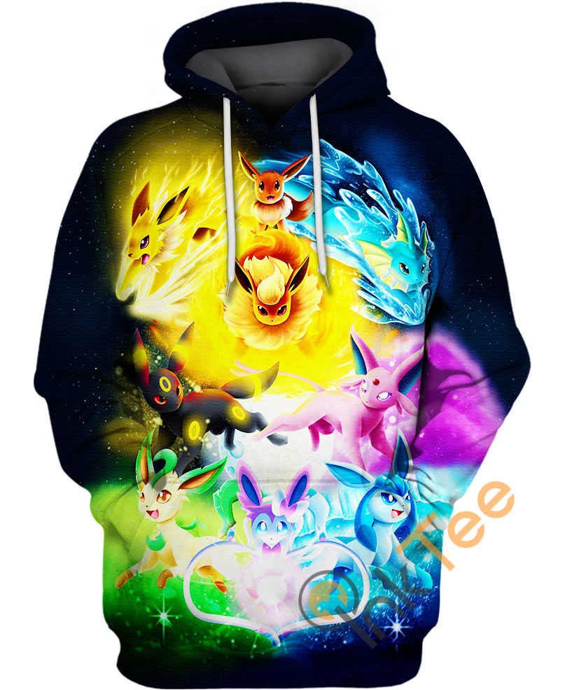 Einstein Puffs All Over Print 3D Hoodie