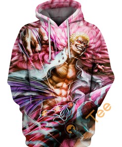 Elegant Donquixote Doflamingo All Over Print 3D Hoodie