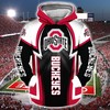 Elevate Your Ncaa Style With Ohio State Buckeyes 3D Hoodie Style 09 
