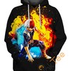 Embrace Fire And Ice With Soul Of The Ice And Fire 3D Hoodie For Fantasy Fans 