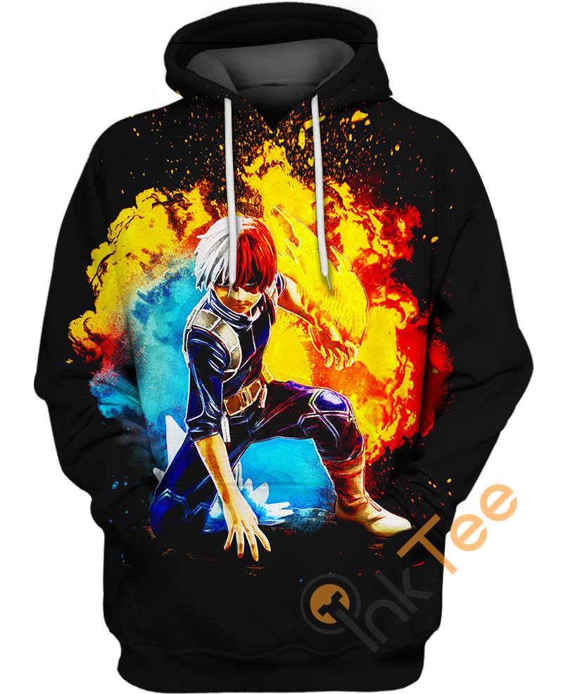 Embrace Fire And Ice With Soul Of The Ice And Fire 3D Hoodie For Fantasy Fans