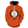 Embrace Kenny'S Dark Side With South Park Kenny Face 3D Hoodie For Fans