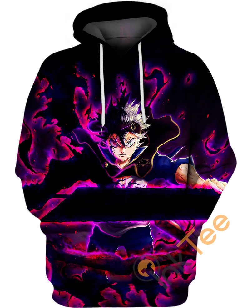 Enigmatic Demon Asta 3D Graphic All Over Print Hoodie