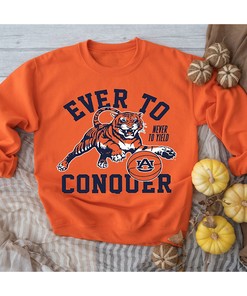 Ever to Conquer Auburn Basketball Tee - Vintage Style T-Shirt Hoodie Fan Gift