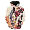 Explore The Kingdom With Sora And Riku Kingdom Hearts 3D Hoodie For Gamers 