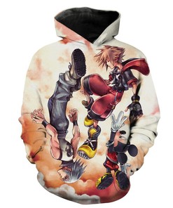 Explore The Kingdom With Sora And Riku Kingdom Hearts 3D Hoodie For Gamers