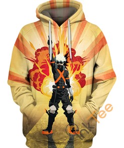 Explosion Hero Custom All Over Print 3D Hoodie - Bold Statement