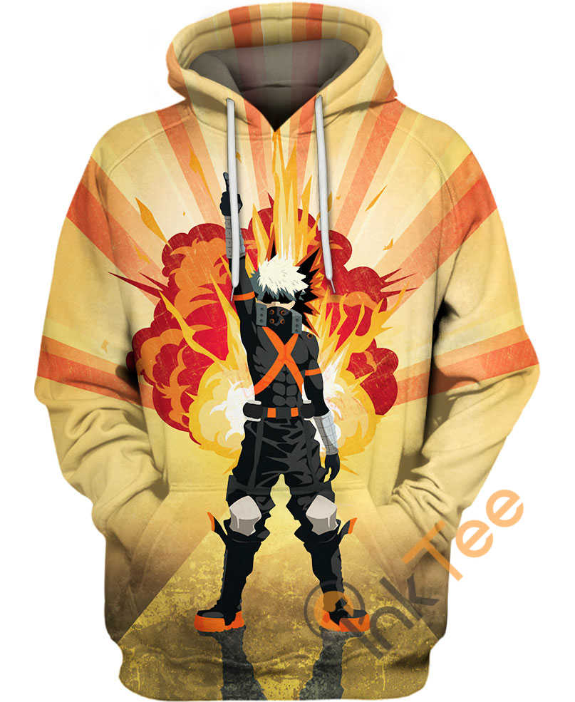 Explosion Hero Custom All Over Print 3D Hoodie - Bold Statement