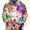 Express Your Mood With Facial Expression Ahegao Hoodie 3D