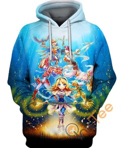 Exquisite Demacia League Of Legends Custom All Over Print 3D Hoodie