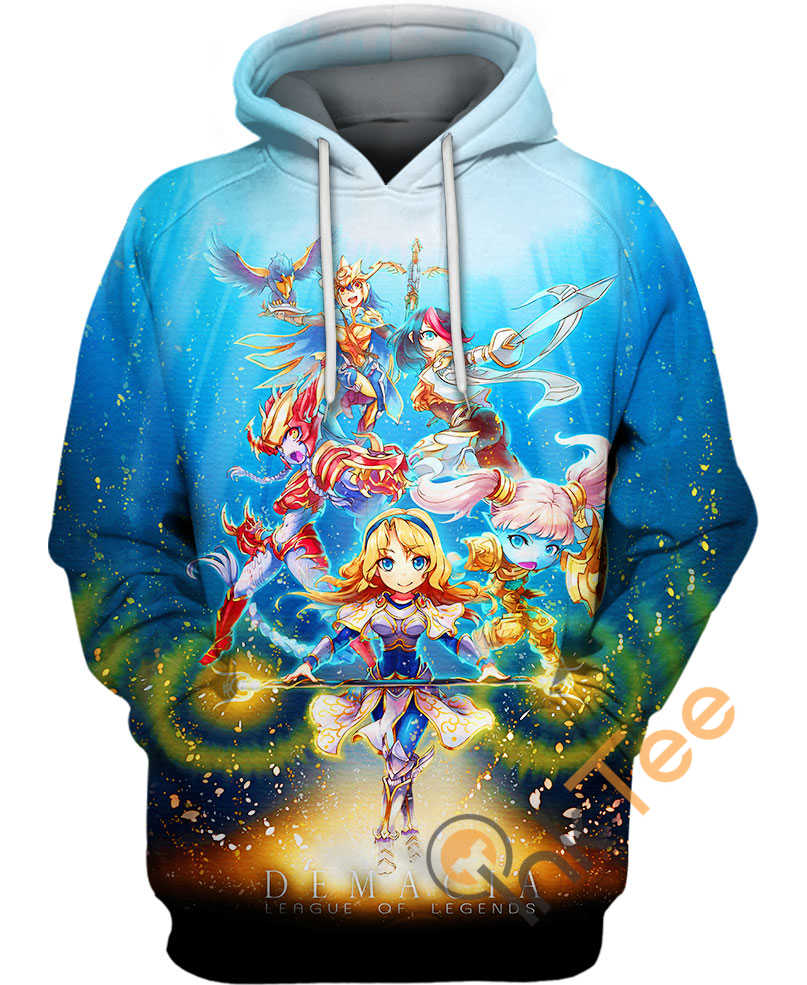 Exquisite Demacia League Of Legends Custom All Over Print 3D Hoodie