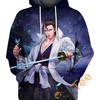 Exude Confidence With Sosuke Aizen 3D Hoodie For Bleach Fans 