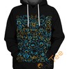 Eye-Catching Dragon Ball Neon All Over Print 3D Hoodie