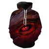 Fantasy Dragon Eye All Over Print Hoodie 3D
