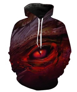 Fantasy Dragon Eye All Over Print Hoodie 3D