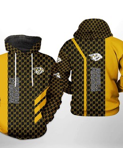 Fashionable Nashville Predators Nhl 3D All Over Print Hoodie With Zip Up A Great Gift For Fans