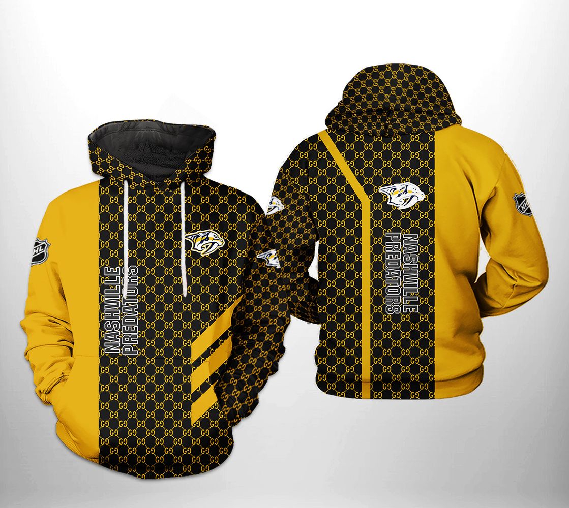Fashionable Nashville Predators Nhl 3D All Over Print Hoodie With Zip Up A Great Gift For Fans