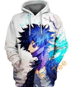 Feel The Heat With Dabi Mha Hoodie In 3D - Perfect For Anime Lovers! 