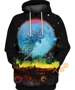 Feel The Spirit Of Nature With Soul Of Princess Mononoke 3D Hoodie For Studio Ghibli Fans