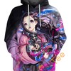 Fiery Demon Corps Nezuko Custom All Over Print 3D Hoodie