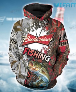 Fishing Budweiser 3D Hoodie - 3D Hoodies For Men Graphic