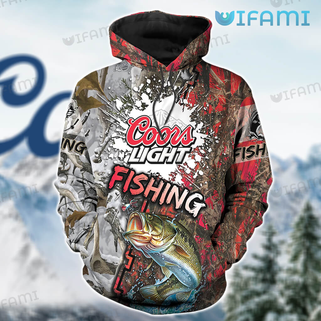 Fishing Fisherman Custom All Over Print Hoodie 3D Beer Lovers Gift
