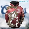 Fishing Paint Splash Fisherman Custom All Over Print Hoodie 3D Beer Lovers Gift