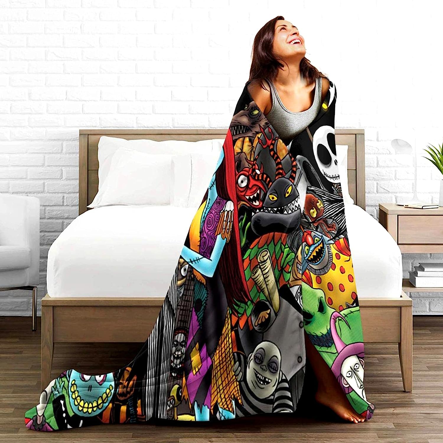 Flannel Fleece Throw Blanket - Ultra Soft Bedding for All Seasons, Kids and Adults
