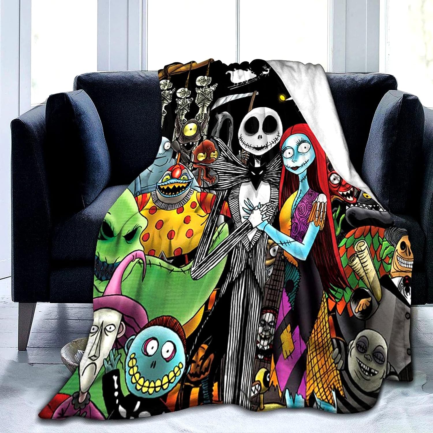 Flannel Fleece Throw Blanket - Ultra Soft Bedding for All Seasons, Kids and Adults