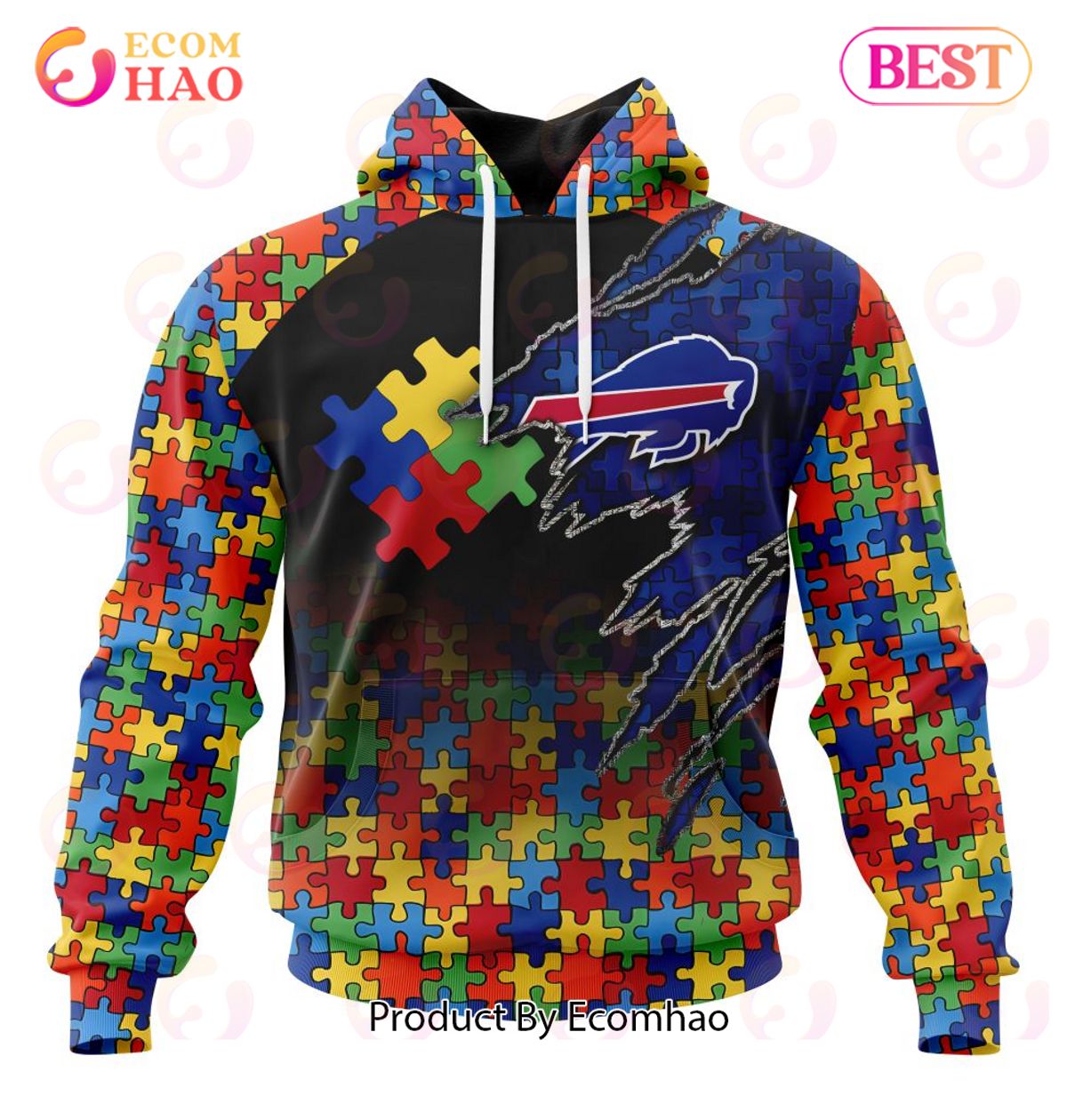 Florida Atlantic Owls Usa Flag 3D Printed Hoodie - Ncaa Apparel